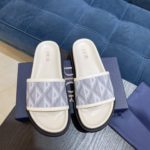 Christian Dior Aqua Sandal White For Men CD