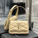 Saint Laurent Le 57 Hobo Shoulder Bag Beige For Women, Women's Bags 9.8in/25cm YSL