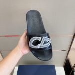Christian Dior Aqua Sandal Black For Men CD