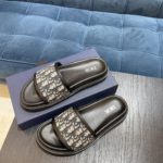 Christian Dior Aqua Sandal Brown/Beige For Men CD