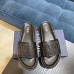 Christian Dior Aqua Sandal Black For Men CD