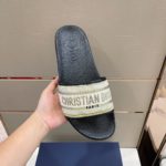 Christian Dior Aqua Sandal Black/Cream For Men CD