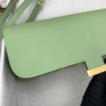 Hermes Constance Long Togo Wallet Green, Gold Toned Hardware Bag For Women, Women's Handbags, Shoulder Bags 8.1in/21cm