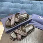 Christian Dior Aqua Sandal Black For Men CD