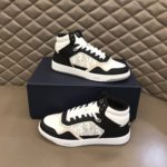 Christian Dior B27 High-Top Sneaker White/Black For Men CD 3SH133ZIJ_H163