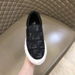 Fendi Force Slip On Sneakers Black For Men 7E1454AD77F13RZ