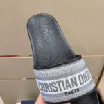 Christian Dior Aqua Sandal Black/Grey For Men CD