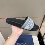 Christian Dior Aqua Sandal Black/Grey For Men CD