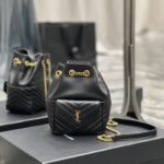 Saint Laurent JOE Mini Backpack Black For Women, Women's Bags 7.5in/19cm YSL 7016311EL071000