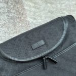 Gucci Original GG Baby Changing Bag Black For Women, Women's Bags 16.9in/43cm GG