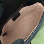 Gucci GG Marmont Mini Top Handle Bag Black For Women, Women's Bags 8.3in/21cm GG ‎547260 DTDIT 1000
