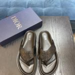 Christian Dior Aqua Sandal Black For Men CD