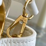 Louis Vuitton Capucines BB White For Women, Women’s Handbags, Shoulder Bags And Crossbody Bags 10.6in/27cm LV