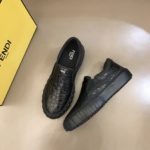 Fendi Force Slip On Sneakers Black For Men 7E1454ADMJF0ABB