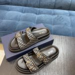 Christian Dior Aqua Sandal Black For Men CD 3SA115ZSA_H561