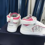 Christian Dior B27 High-Top Sneaker White/Pink For Men CD