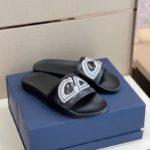 Christian Dior Aqua Sandal Black For Men CD