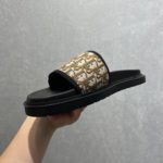 Christian Dior Alpha Sandal Black/Beige For Men CD