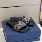 Christian Dior Aqua Sandal Black For Men CD