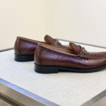 Christian Dior Loafer With Horsebit Brown For Men CD