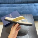 Christian Dior Aqua Sandal White For Men CD