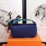 Hermes Bride A Brac Case Dark Blue Bag For Women, Women's Handbags, Shoulder Bags 9.8in/25cm