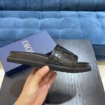 Christian Dior Aqua Sandal Black For Men CD