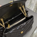 Saint Laurent Loulou Small Chain Bag Black For Women, Women's Bags 9in/23cm YSL 494699FAAER1000