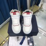 Christian Dior B27 High-Top Sneaker White/Red For Men CD