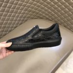 Fendi Force Slip On Sneakers Black For Men 7E1454ADMJF0ABB