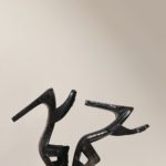 Hermes Ella Sandal Noir For Women 4.1in/10.5cm H221241Z 02360