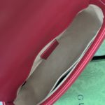 Gucci GG Marmont Mini Top Handle Bag Red For Women, Women's Bags 8.3in/21cm GG ‎