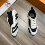 Hermes Bouncing Sneakers Black And White For Men H221897ZH11390