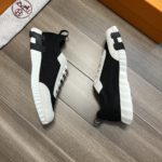 Hermes Bouncing Sneakers Black And White For Men H221897ZH11390