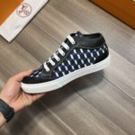 Hermes Enjoy Sneaker Black And Blue For Men