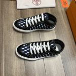 Hermes Enjoy Sneaker Black And Blue For Men