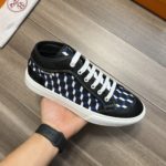 Hermes Enjoy Sneaker Black And Blue For Men