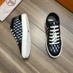 Hermes Enjoy Sneaker Black And Blue For Men