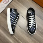 Hermes Enjoy Sneaker Black And Blue For Men