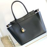 Celine Medium Cabas Bourgeois Black For Women 18in/45cm 