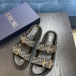 Christian Dior Aqua Sandal Black For Men CD 3SA115ZSA_H561