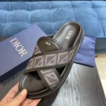 Christian Dior Aqua Sandal Black For Men CD