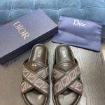 Christian Dior Aqua Sandal Black For Men CD