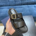 Christian Dior Aqua Sandal Black For Men CD