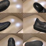 Fendi Force Slip On Sneakers Black For Men 7E1454ADMJF0ABB