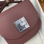 Hermes Mosaique 17 Burgundy, Silver Toned Hardware Bag For Women, Women's Handbags, Shoulder Bags 6.7in/17cm