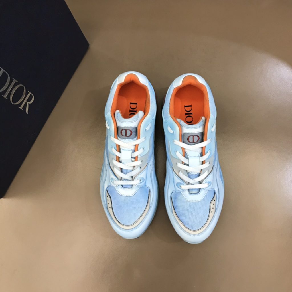 Christian Dior Sneakers Blue For Men CD