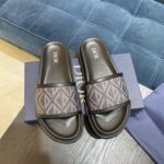 Christian Dior Aqua Sandal Black For Men CD
