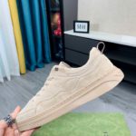 Gucci Men's Logo GG Gucci Sneakers With Posedon Beige For Men