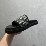 Christian Dior Alpha Sandal Black/Beige For Men CD